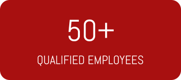 50+ QUALIFIED EMPLOYEES