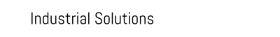 Industrial Solutions